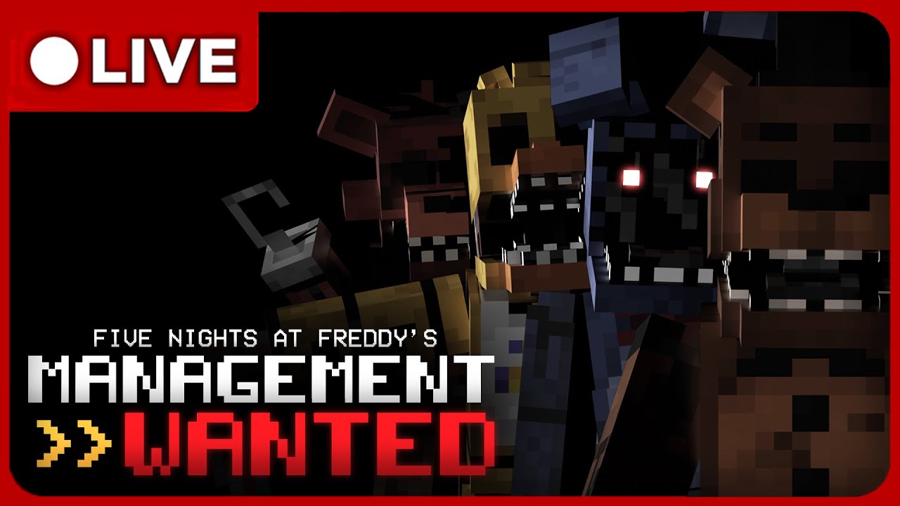 🔴JR's Mangle! PART 3 - LIVE🔴| FNAF: Management Wanted