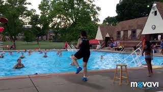 Aqua Zumba choreography " Me Too" by Meghan Trainor for demonstration purposes only