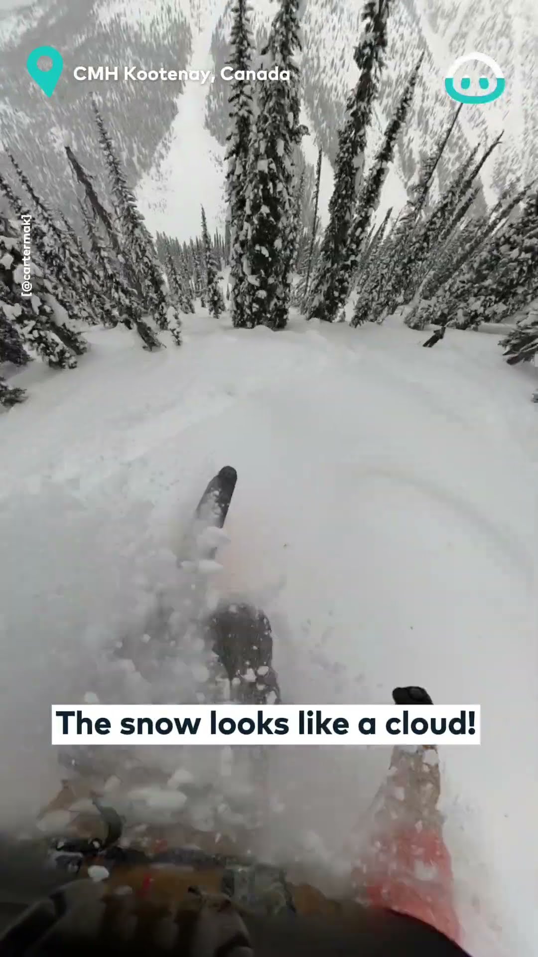 Professional Skier Goes Seriously Off-Piste || ViralHog