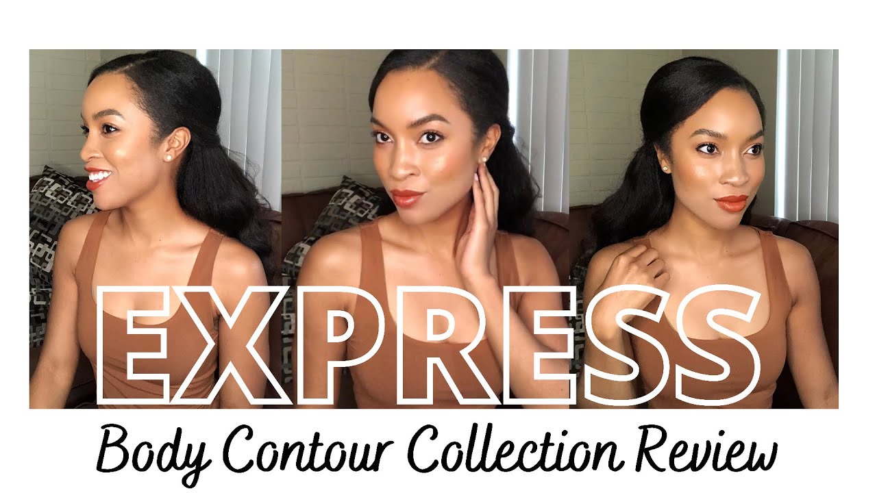 EXPRESS BODY COMPRESSION HAUL +try on SKIMS DUPE?! Summer 2021