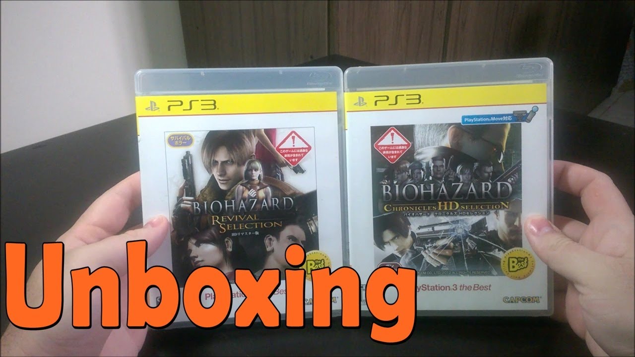 Resident Evil Revival Selection \ Resident Evil Chronicles HD Selection -  PS3 - UNBOXING