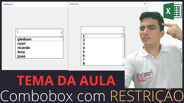 Como Ocultar Dados no Carregamento de Combobox, Não Exibir todos os Dados na Combobox via macro VBA
