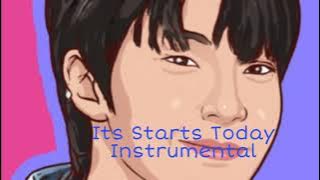 Hwang In Yeop - It Starts Today Instrumental with Lyrics - Karaoke