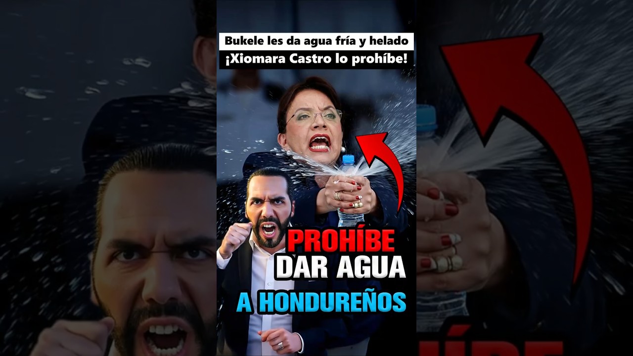 🚨🔥 ¡INSÓLITO! Xiomara Castro PROHÍBE que Nayib Bukele trate bien a hondureños en El Salvador 🚨🔥
