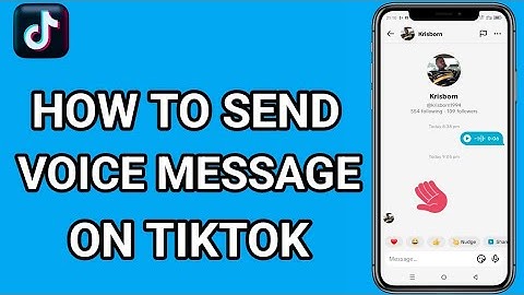 How to Send a Voice Message on TikTok