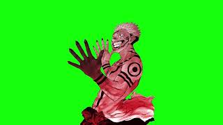 Sukuna Green Screen Manga Animation (Jjk) #Capcutpc #Sukuna