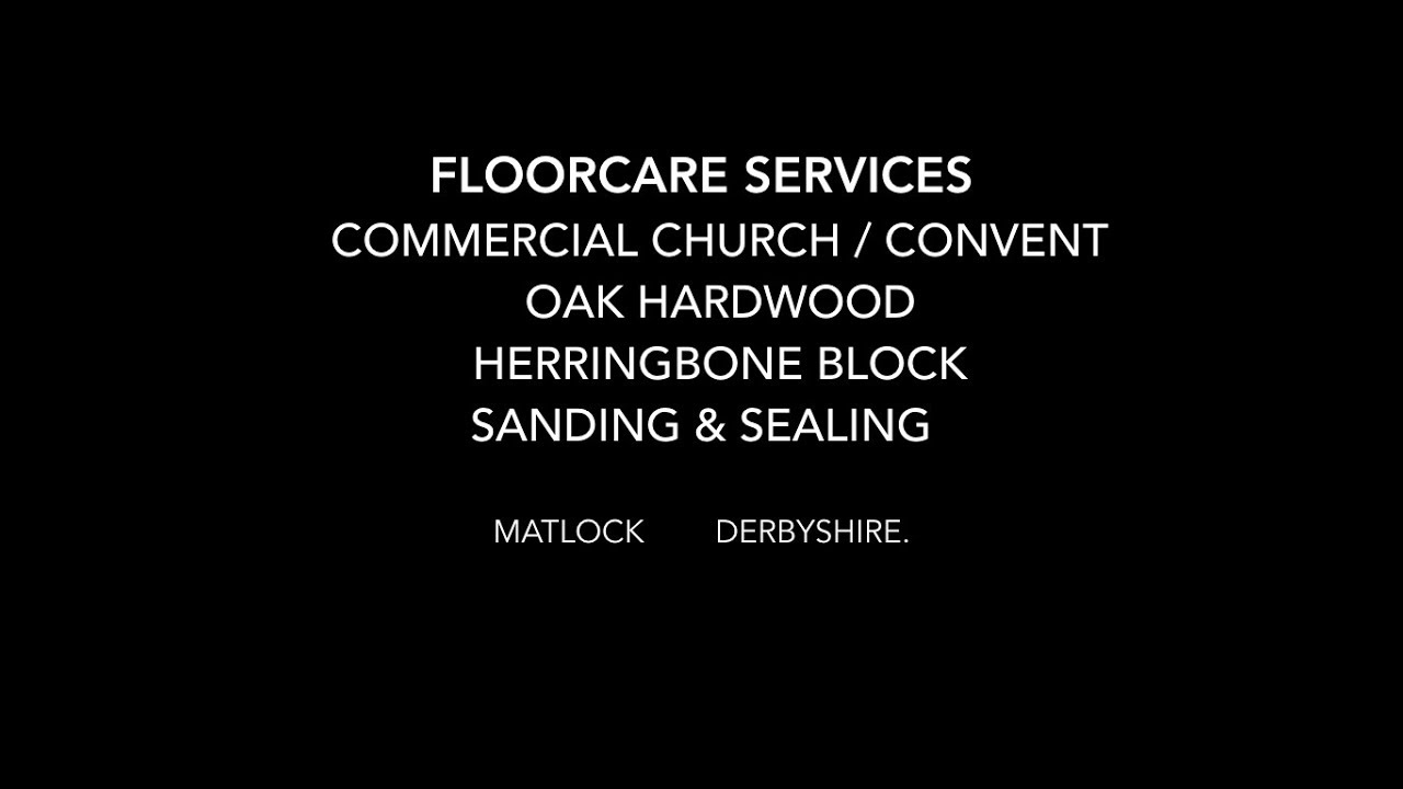 Church Hall Oak Herringbone Block Floor Sanding & Sealing by Floorcare Services