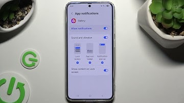 How to Turn On/Off App Notifications on SAMSUNG Galaxy S25