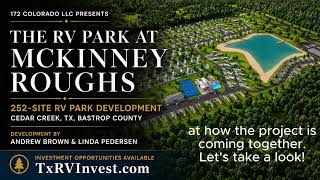 Ziplining anyone? | The RV Park At McKinney Roughs | Development Update | April 2026