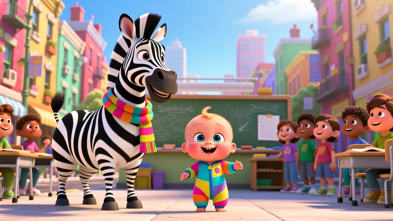 Zebra Street Learning 123 🦓🌟 Fun Counting Adventure for Kids | Learn Numbers 1 to 10