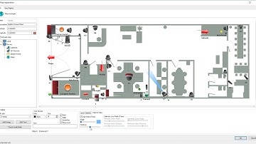 Digifort - Synoptic Maps - Camera Field of View
