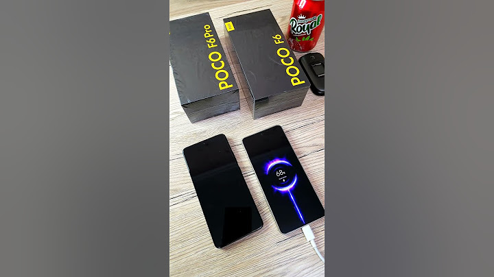 Poco F6 Pro vs F6 Test Charging 120w vs 90w