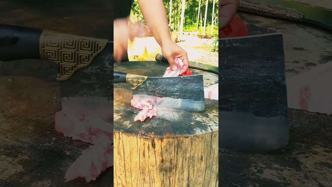 Watch the knife cut Through Anything Effortlessly