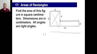 Saxon Math - Pre-Algebra 1/2: 3rd Edition (Lesson 17) - Areas of Rectangles