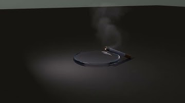 3D Cigarette 🚬| Smoke particles| 3D Maya