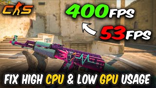 Fix High CPU Usage & Low GPU Usage in Counter-Strike 2 | CS2 FPS Boost & Stutter Fix