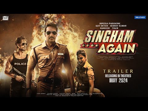 Singham Again - Trailer | Ajay Devgn | Deepika Padukone | Arjun Kapoor | Akshay Kumar, Tiger Shroff