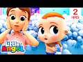 I Made a Mess in the Bath | Little Angel | Nursery Rhymes for Babies