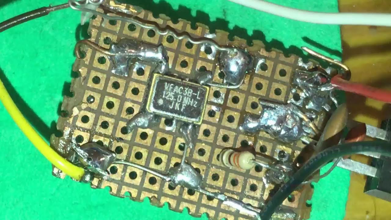 BFG591 7Ghz Wideband Transistor (Schematic+Test+Result)