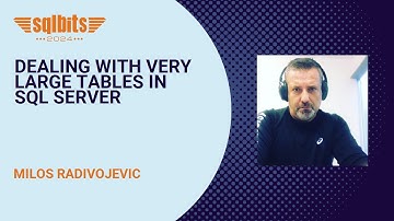 Dealing with Very Large Tables in SQL Server