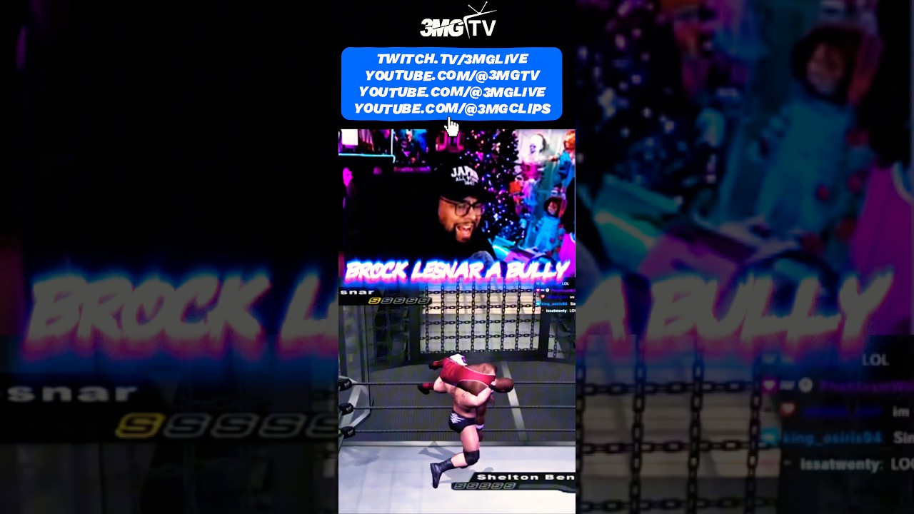 Brock Lesnar A Bully @3MGTV  @traylive1869  ​⁠@Raunchyy  