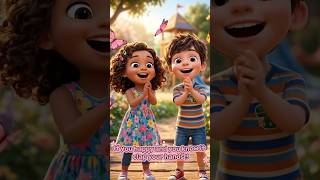 Clap your hands and sing along! Let’s have fun together!#IfYoureHappy #ClapYourHands #KidsSong #Sing