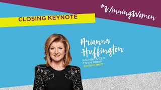 #BlogHer18 Health - Arianna Huffington keynote - How to fight burnout in the workplace