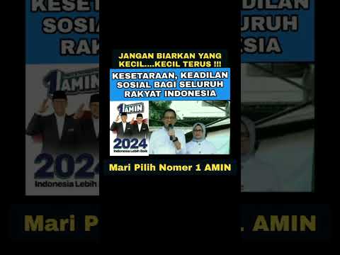 Anies Baswedan I Kesetaraan Jangan Biarkan Yang Kecil Kecil Terus #shortvideo
