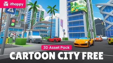 Cartoon City FREE 3D Models
