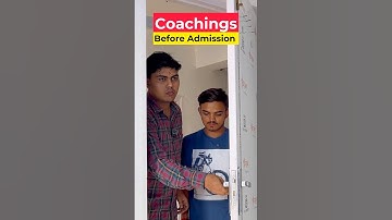 Coaching : Before and After Admission | IIT JEE | #jee #motivation #iit