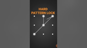 Hard Pattern lock 🔒🔐🔒 STYLE PATTERN LOCK 🔒🔐🔒