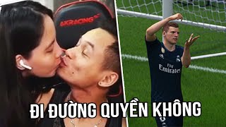 (FIFA Online 4) Em Bô rủ đi đường quyền và cái kết đóng họ, Vợ chồng Mixigaming tình tứ trên stream.