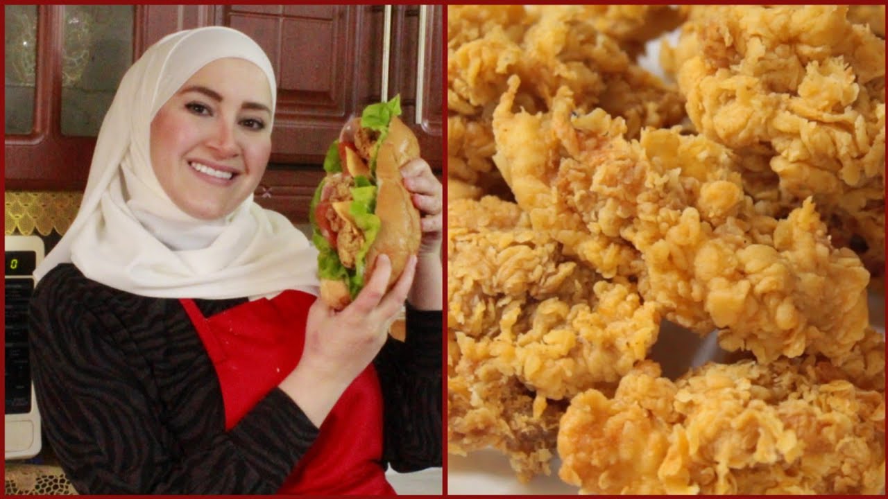 لأول مرة على اليوتيوب الزنجر بالطريقة والمكونات الأصلية مع سر اللون الدهبي و القرمشة والحرشفة