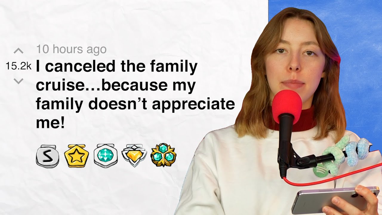 I canceled the family cruise…because my family doesn’t appreciate me!