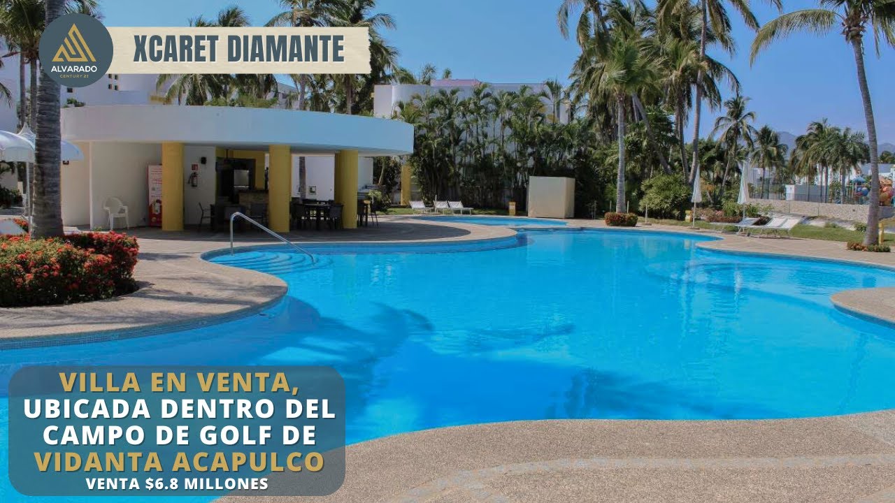 Villa en venta $6,800,000 Mx | Dentro del CAMPO DE GOLF de VIDANTA
