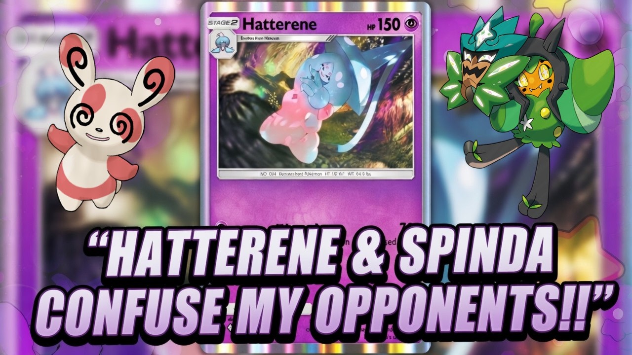 HATTERENE & SPINDA CONFUSE MY OPPONENTS INTO RAGE QUIT!  Pokémon TCG Pocket 😤