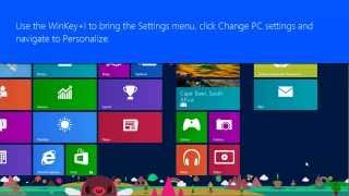 How to change Windows 8 Lock screen picture - Pureinfotech tutorial