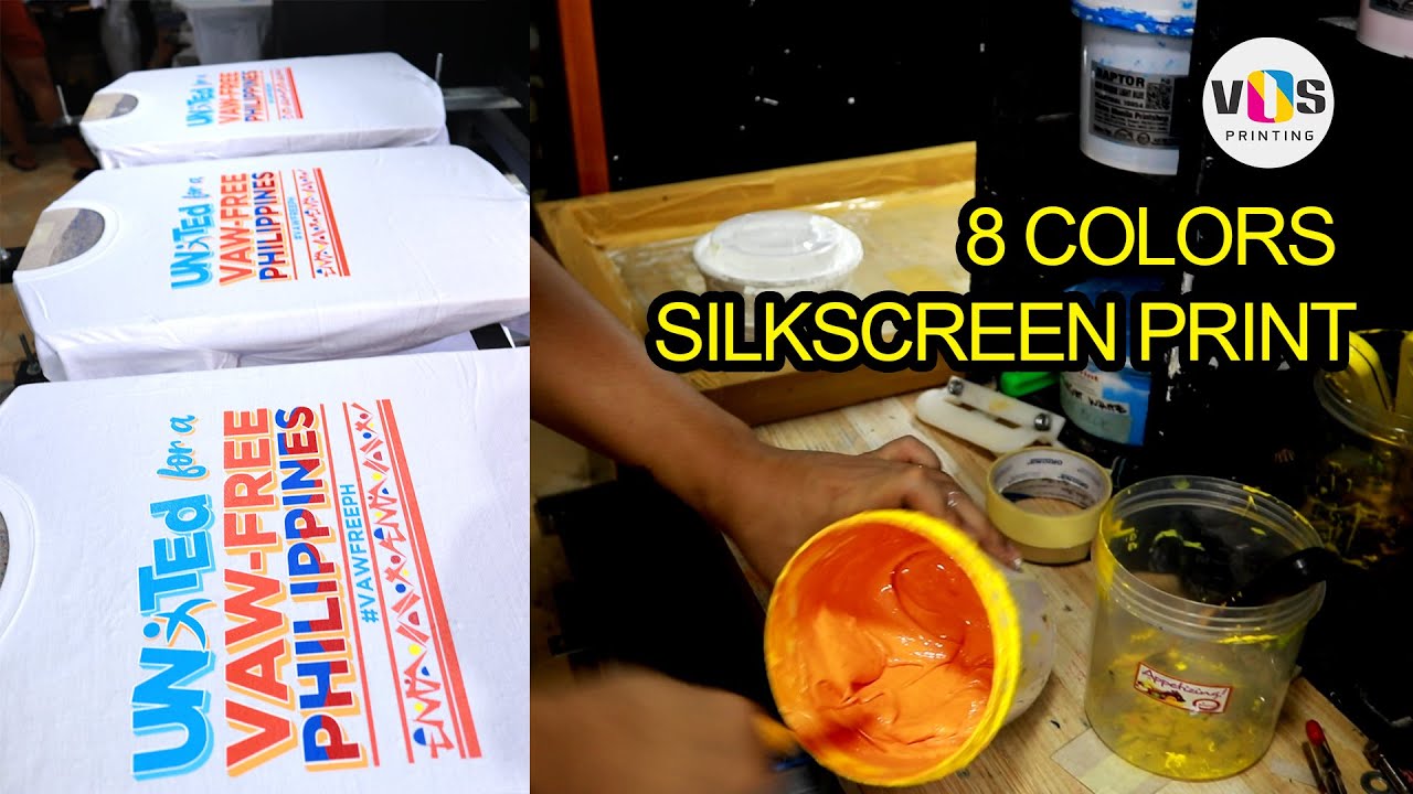 8 Colors Silkscreen Print - Advocacy T-shirt