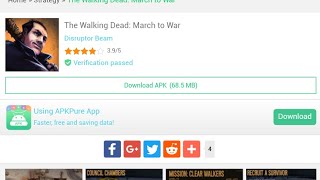 How to download THE WALKING DEAD(March to war) screenshot 5