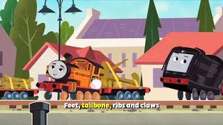Feet, Tailbone, Ribs And Claws (Final Video Of AEG) [TV EDIT] - (Possibly The Final Thomas Video)