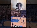 Stephon Castle Catches A Body #reaction #nba #dunk #playoffs