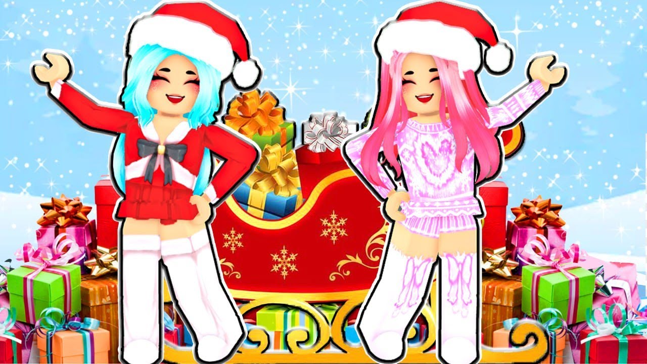 OPPOSITE TWINS WORK TOGETHER TO SAVE CHRSITMAS!... Roblox