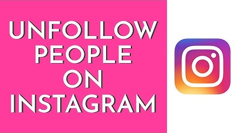 How To Unfollow People Who Don