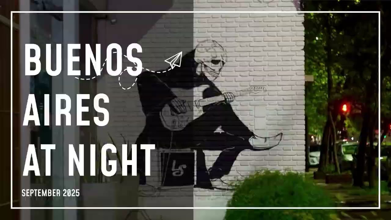 Buenos Aires at night 🌙✨