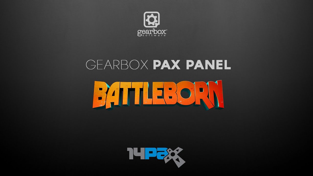 PAX Prime 2014 -- Inside Gearbox Software Panel: Battleborn