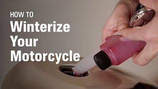 How to Store Your Motorcycle For Winter