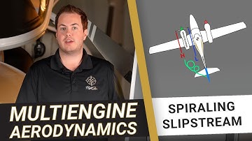 Diamond DA42 Multi-Engine Aerodynamics – Spiraling Slipstream Tutorial
