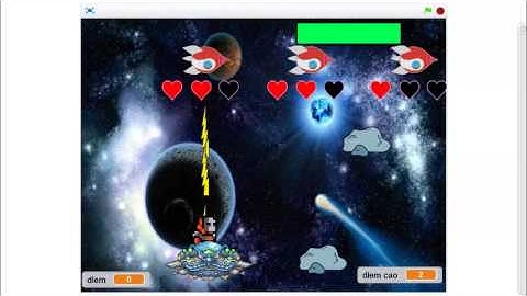 Lập Trình Với Scratch 3: Sản Phẩm Bảo Vệ Ngân Hà