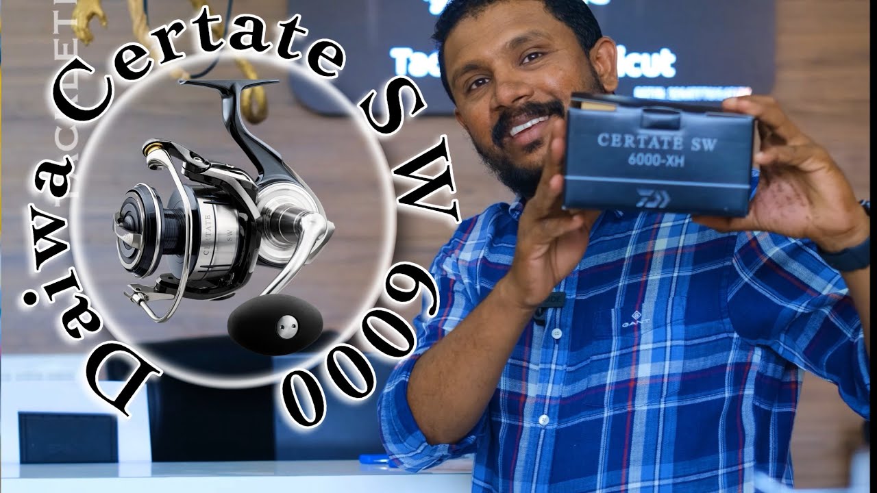 Unboxing Daiwa Certate SW6000  Compact & powerful Salt Water Spinning Reel  from Daiwa #tackletips 