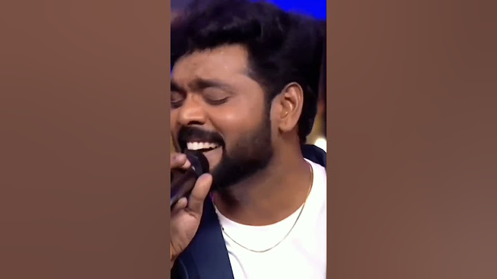 vinoth babu singing song in super singer